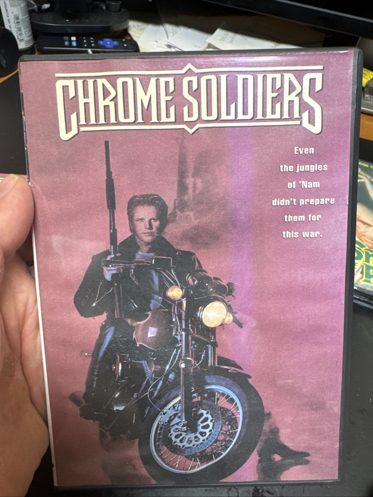 Chrome Soldiers DVD 1993 Gary Busey