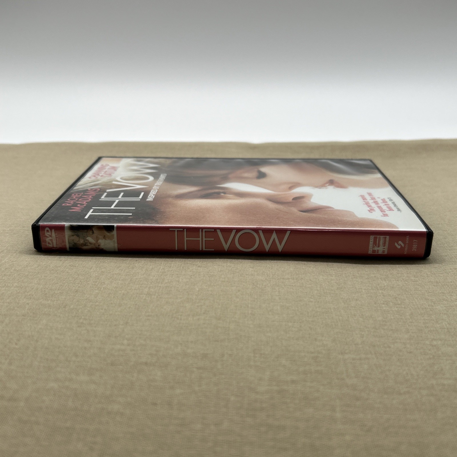 The Vow (DVD & Digital 2012) Feel-Good Romance Rachel McAdams Channing Tatum +