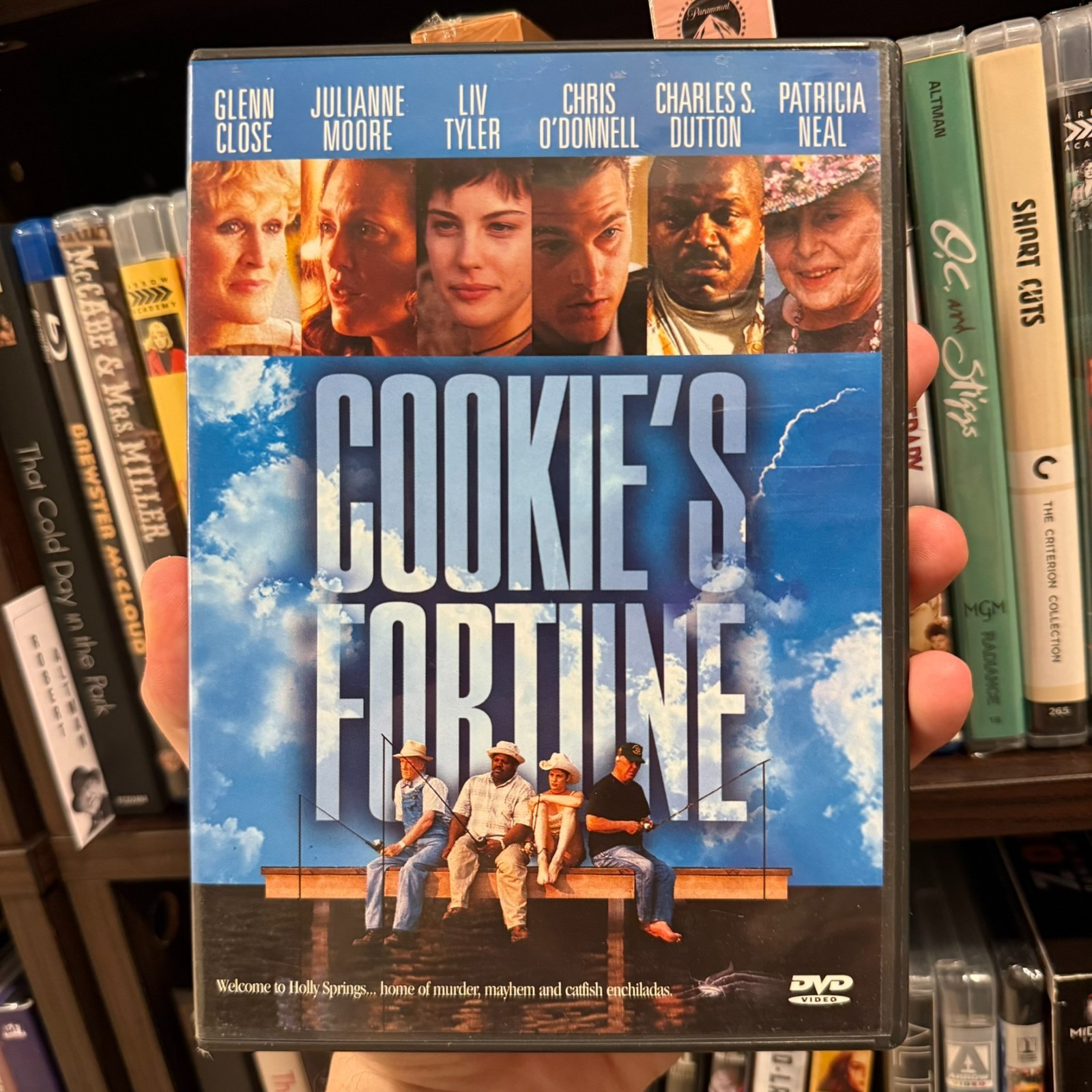 Cookie’s Fortune (1999) DVD | Robert Altman Glenn Close Dual-Sided USA OOP 🍪 🎬