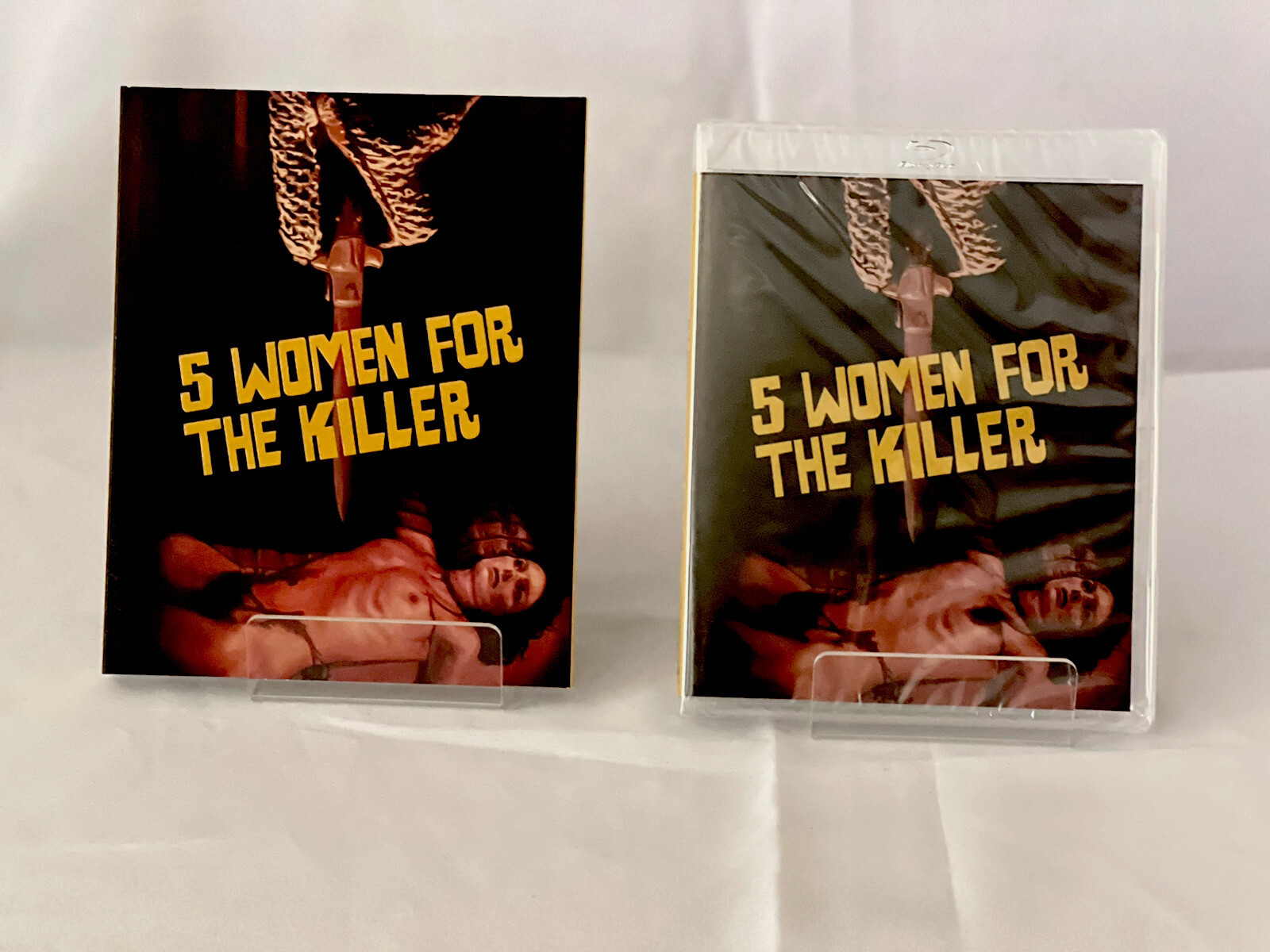 Five Women for the Killer (1974) Region Free Blu-ray Limited Edition slipcover