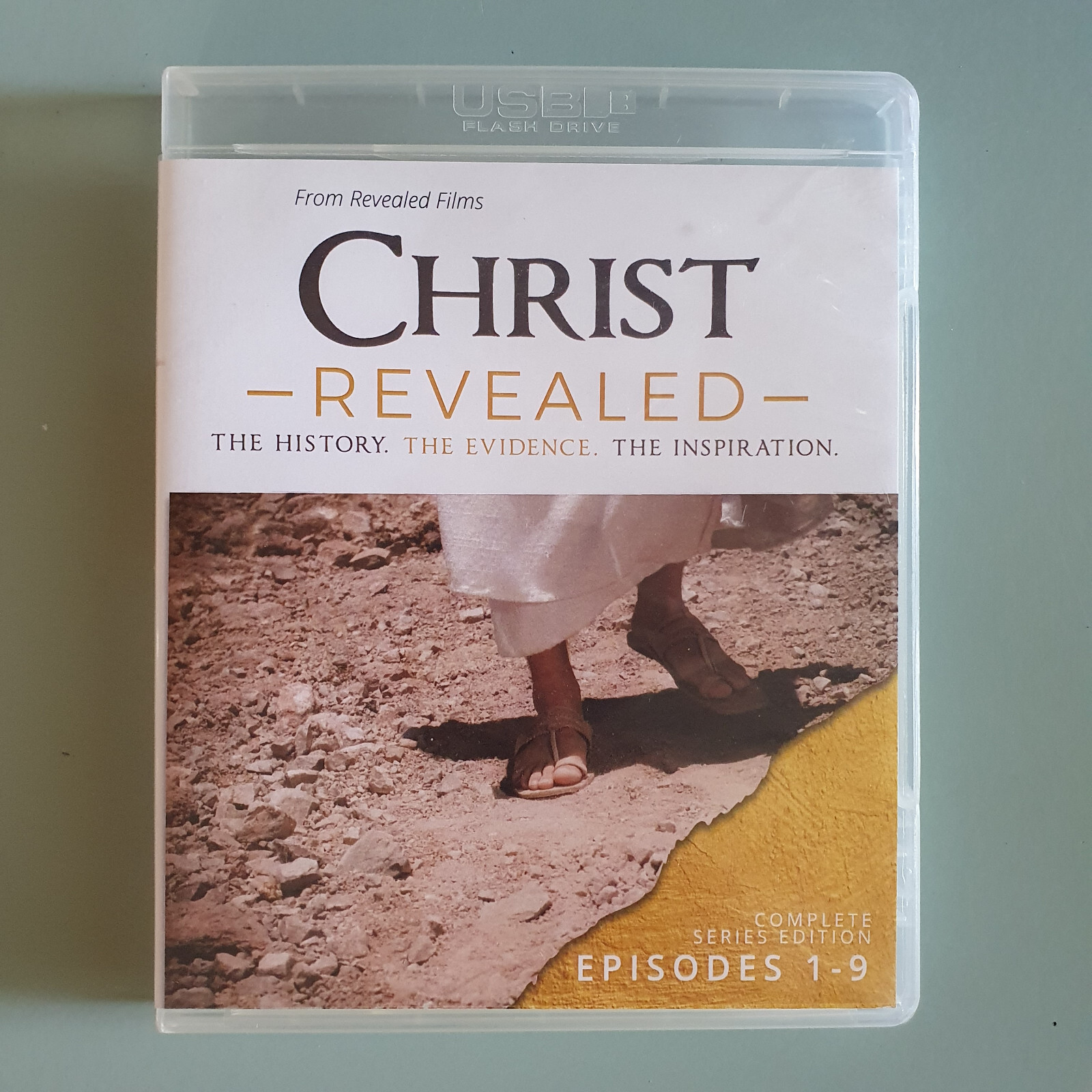 Christ Revealed Complete Series Edition Episodes 1-9 USB Flash Drive RARE 2017