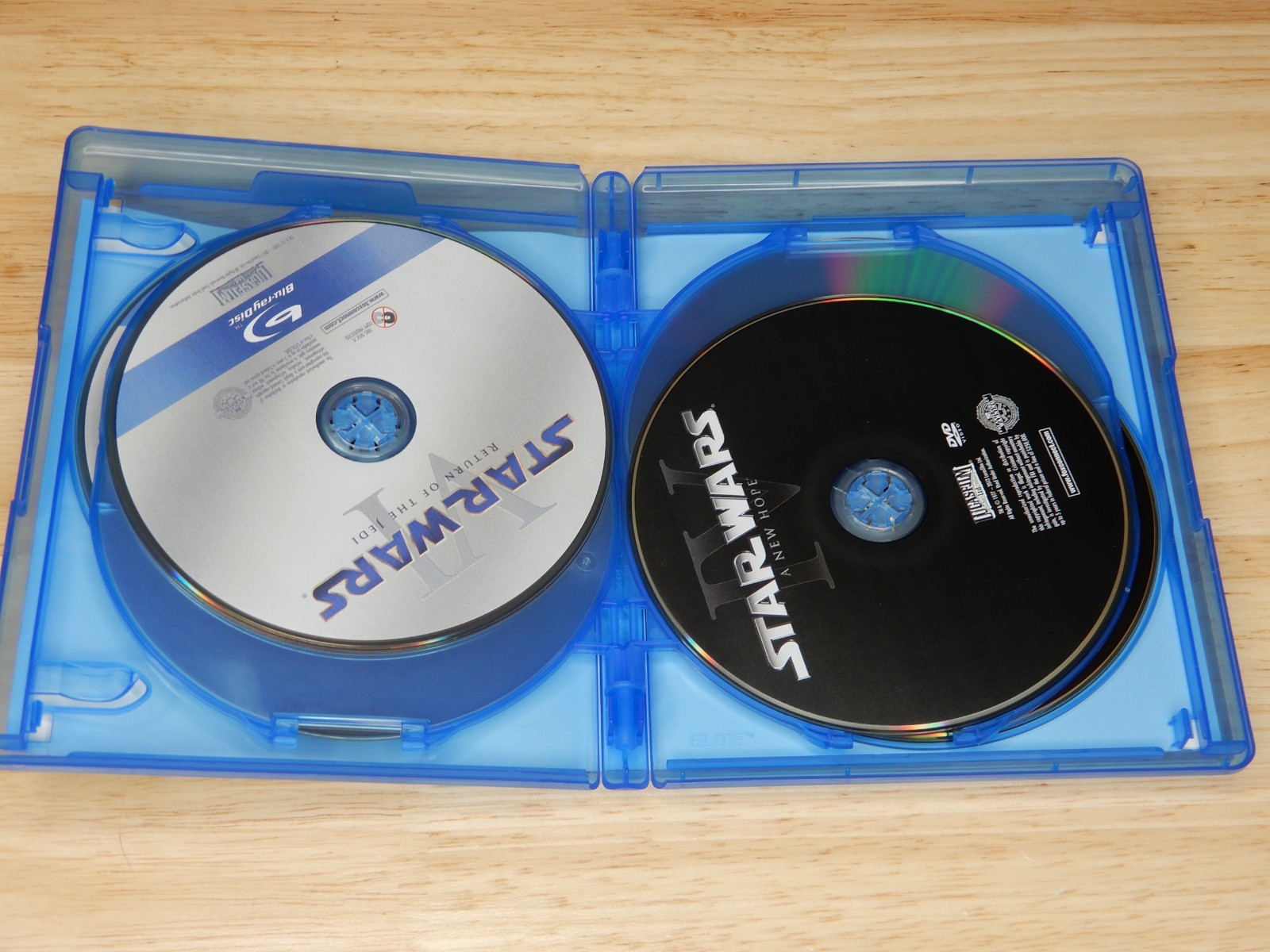 Star Wars: Episodes 1-7 (Blu-ray & DVD, 7 movie Lot) Mark Hamill, Harrison Ford