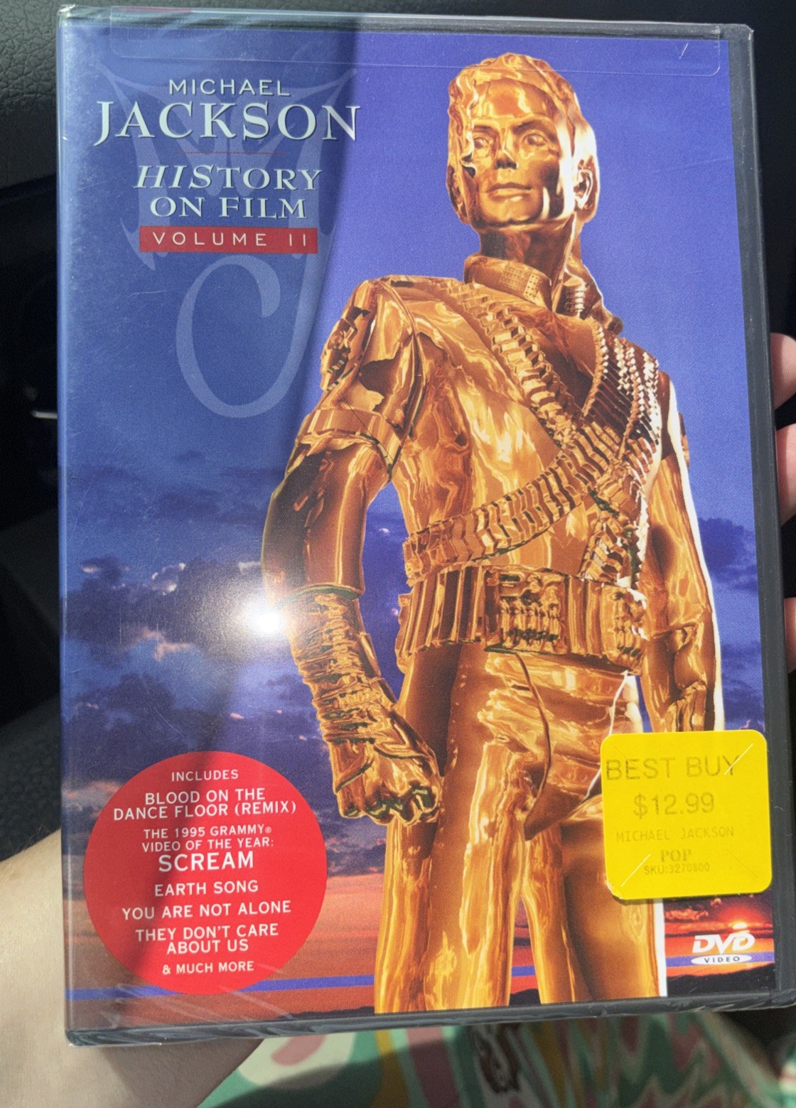 NEW MICHAEL JACKSON HISTORY ON FILM VOLUME II DVD SEALED