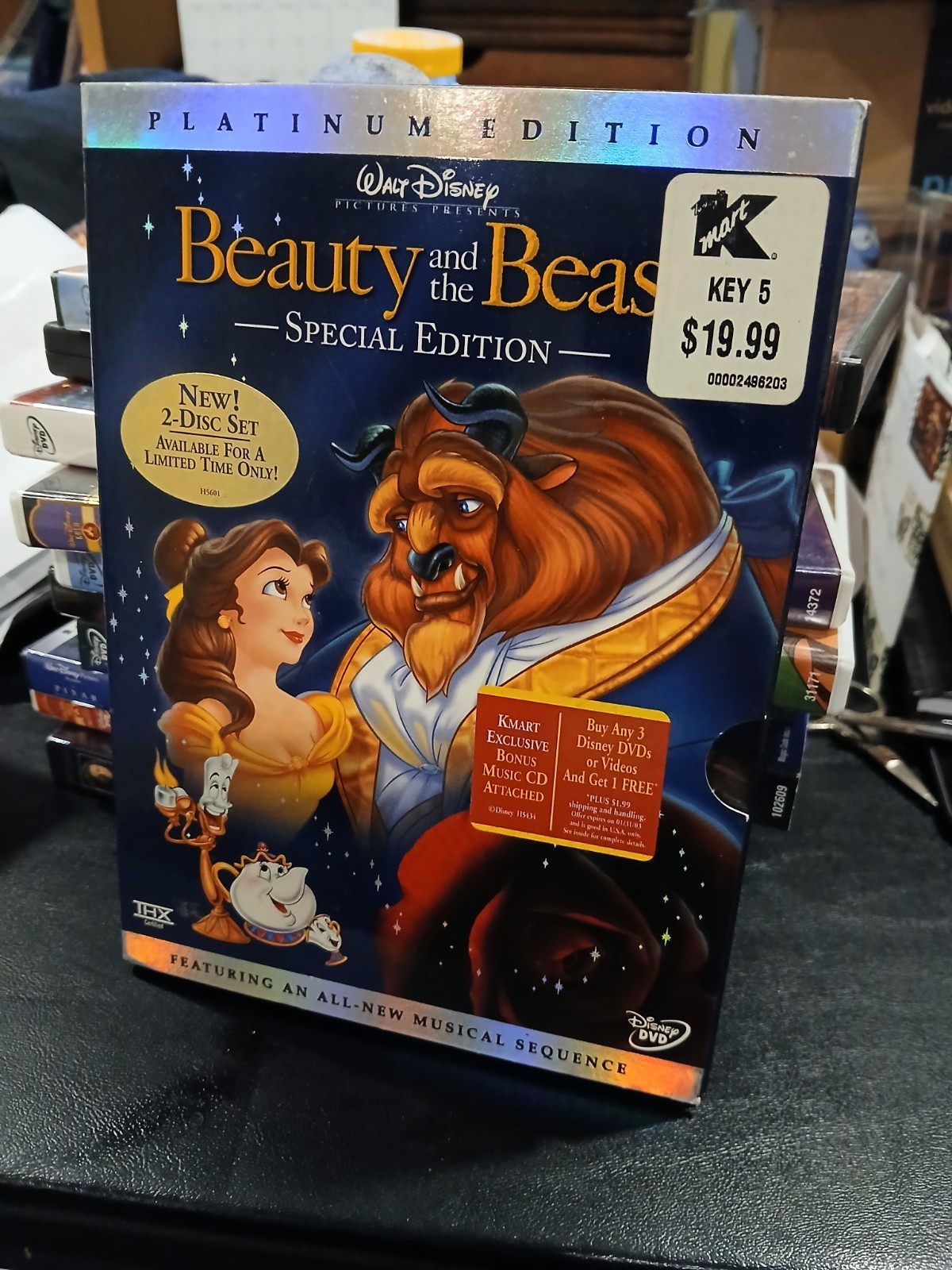 Beauty and the Beast (DVD, 2002, 2-Disc Set, Special Edition)