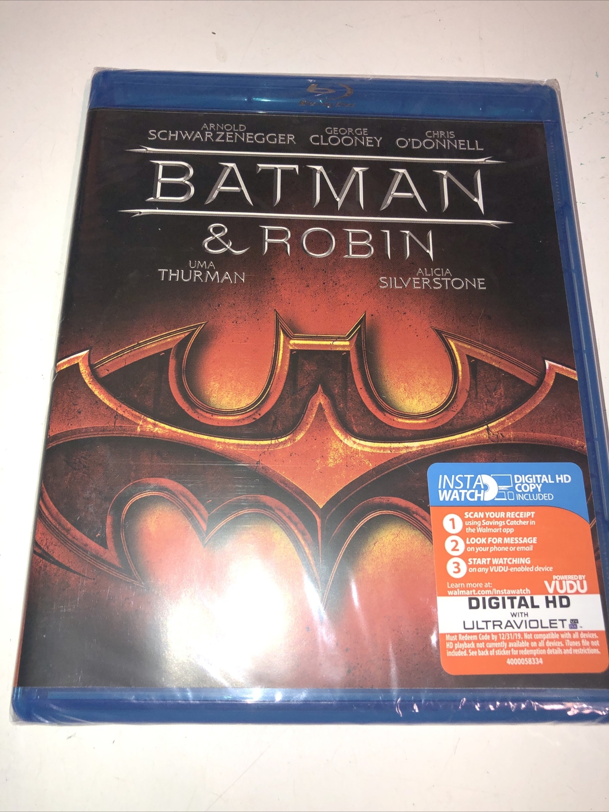 Lot Of 5 Batman & Robin (Blu-ray,w/ George Clooney, Chris O’Donnell, 1997, NEW