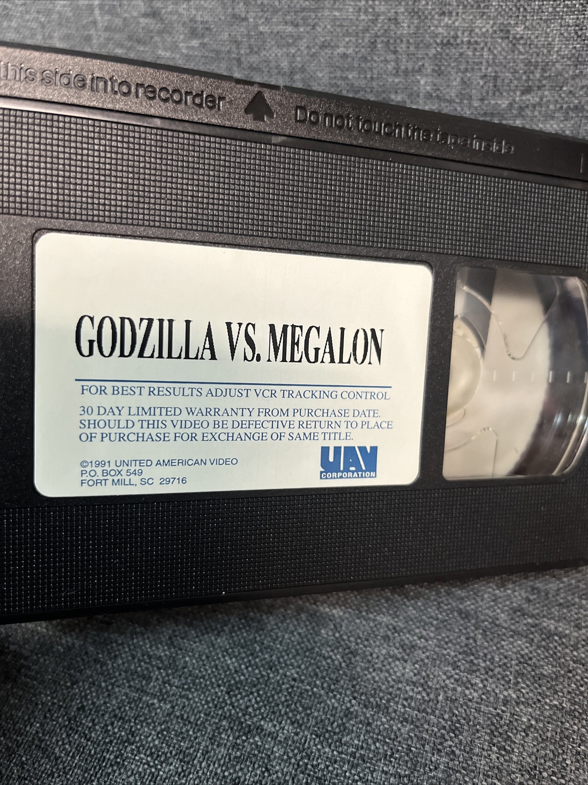 Godzilla vs Megalon (VHS, 1991) UAV Corporation. Sci-fi/ Horror