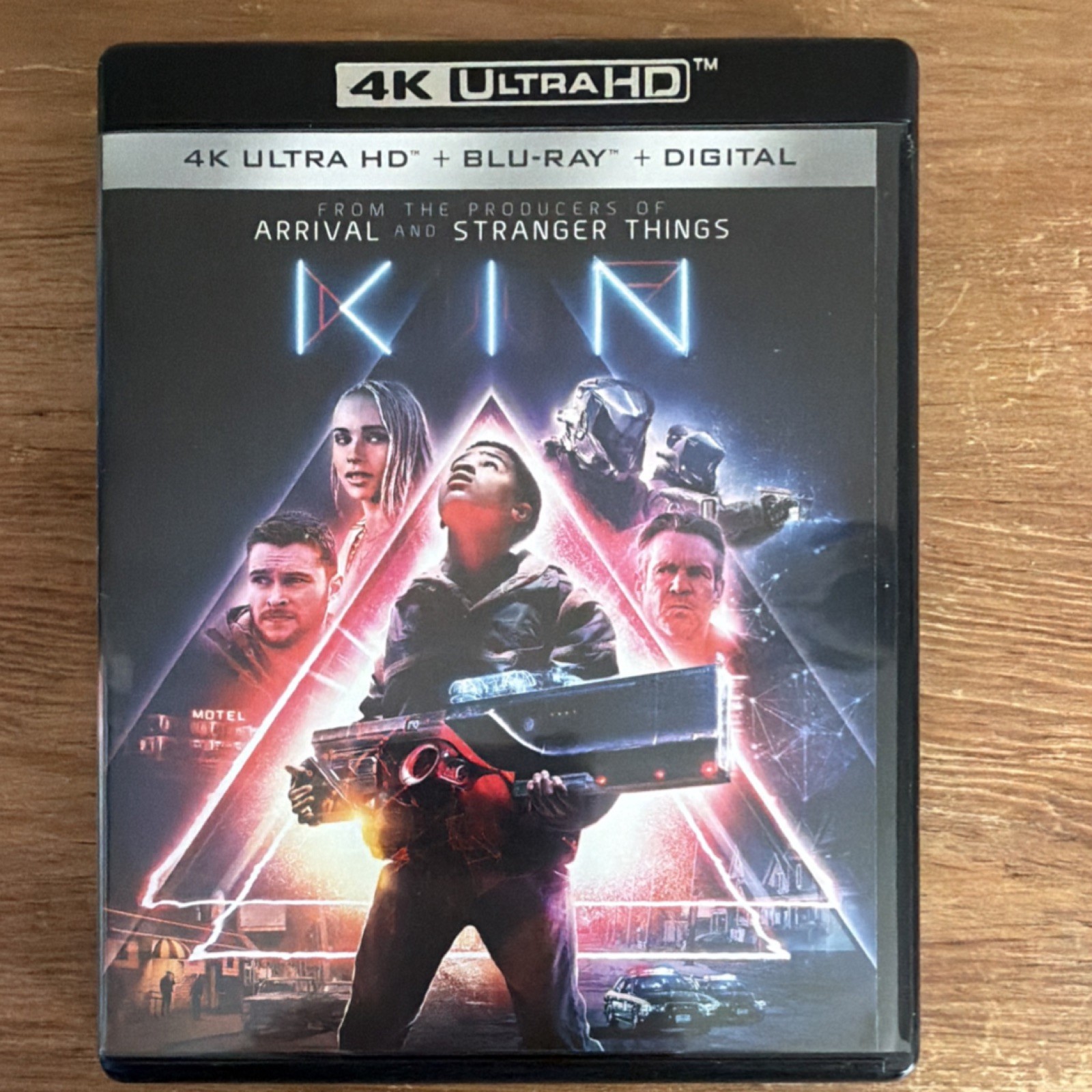 Lionsgate Kin 4K Ultra HD Blu-ray Blu-ray Case Science Fiction Action