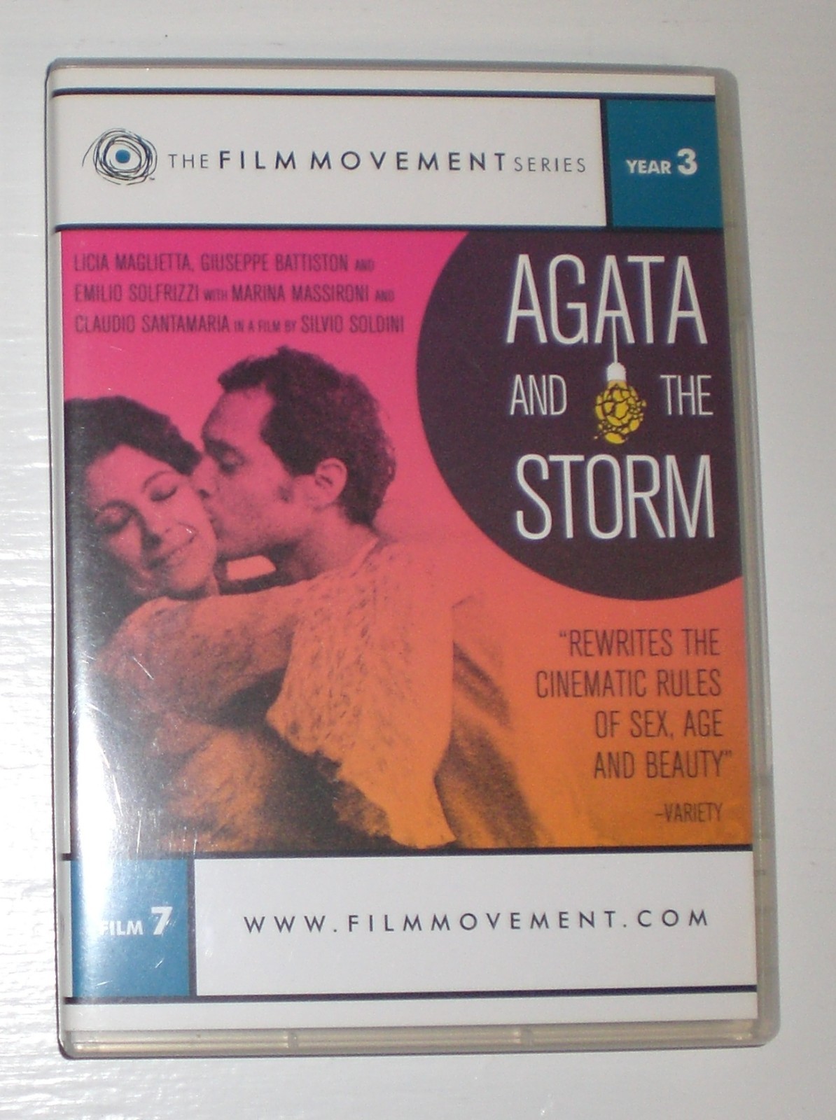 Film Movement Yr 3 Film 7 Agata and the Storm – Italian Lang English Sub dvd