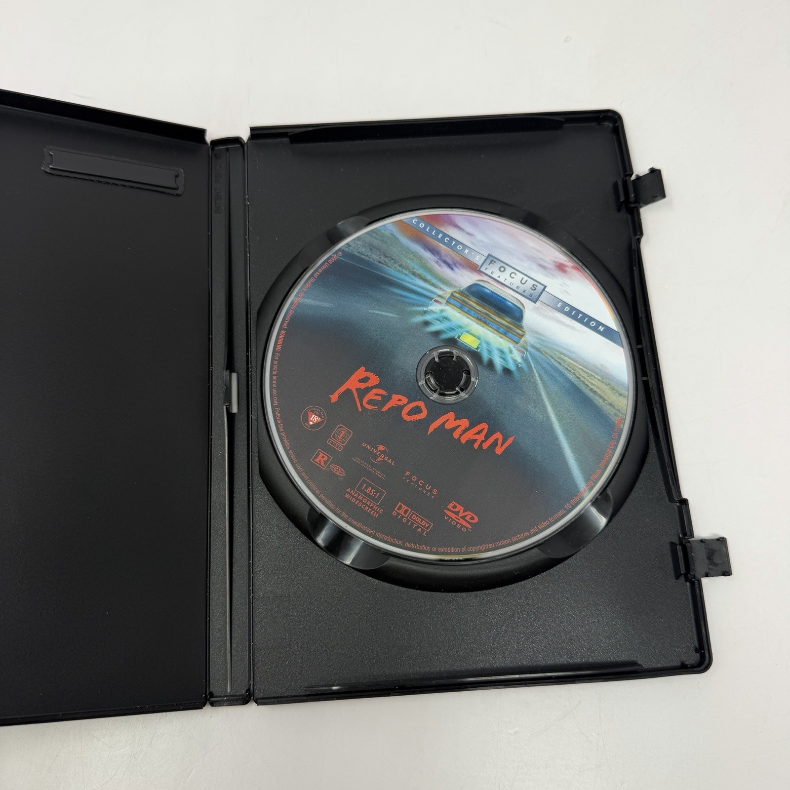 Repo Man (DVD, 1984) Emilio Estevez OOP Focus Features Collectors Edition VGC