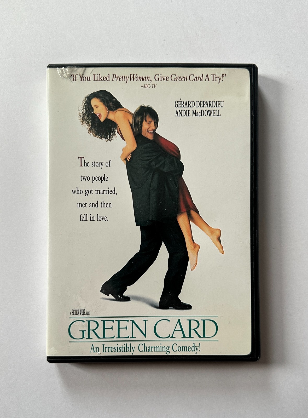 Peter Weir GREEN CARD (1990) Gerard Depardieu/Andie MacDowell | 2003 DVD