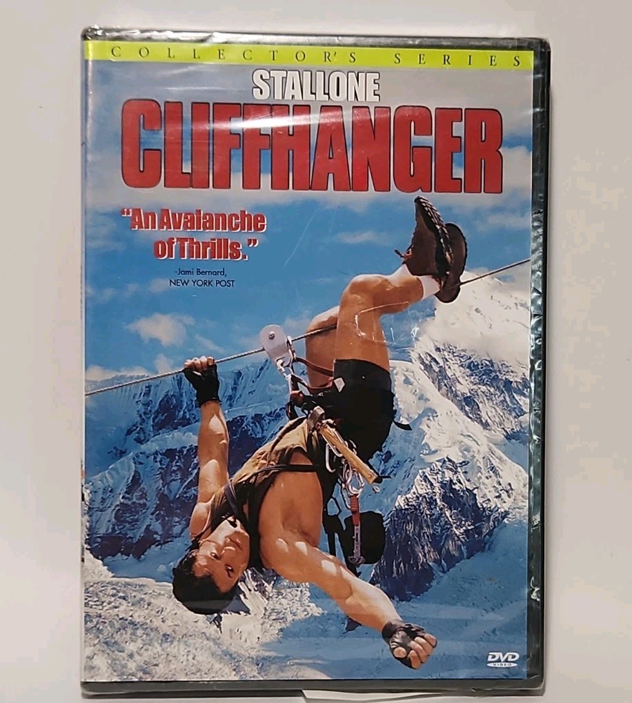 Cliffhanger (1993) DVD Widescreen Sylvester Stallone Collector’s Series USA 6597