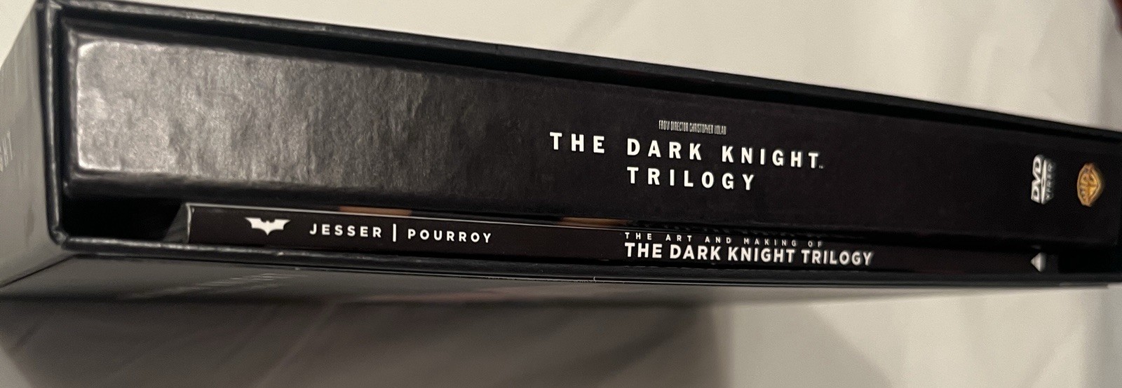 The Dark Knight Trilogy DVD 3-Disc Box Set w/ Booklet Slipcover