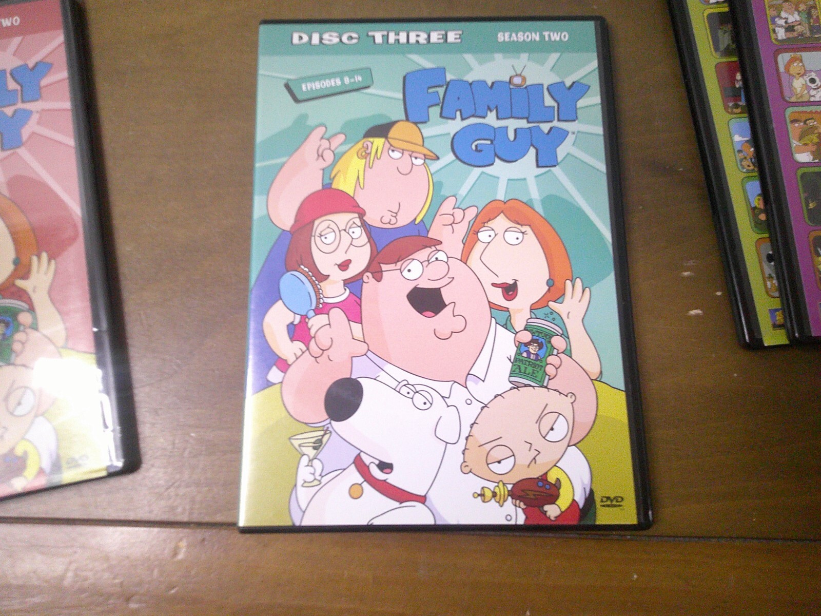 Family Guy! ~Volume One! ~Seasons 1 & 2! 4 Disc Set! Box Set! Cartoon Comedy!