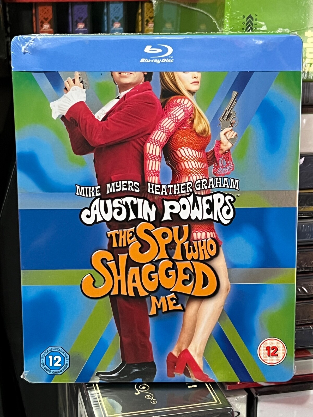 Austin Powers The Spy Who Shagged Me – Limited Edition Steelbook BLU-RAY DISC!
