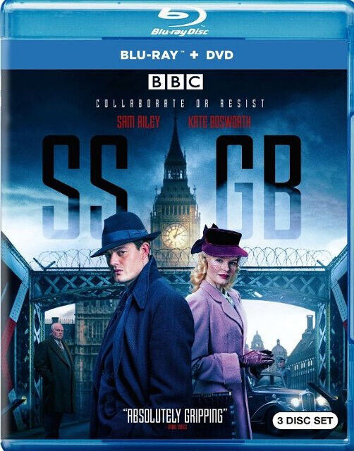 SS-GB BLU RAY USED LIKE NEW PLAYED ONCE THREE DISC SET BBC 300 MINUTES