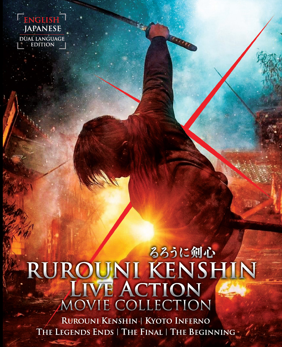 Rurouni Kenshin Live-Action Movie 1 – 5 | Movies | DVD | Dual Audio