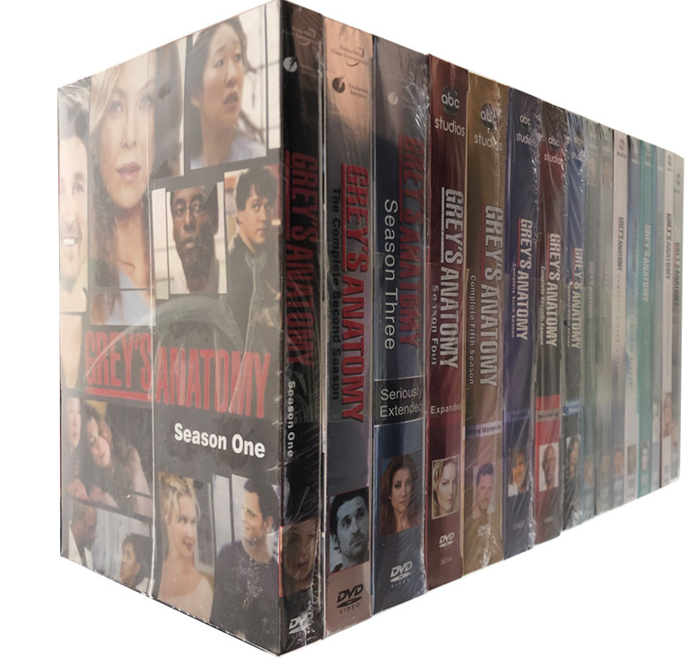 Grey’s Anatomy The Complete Series Seasons 1-18 ( DVD 98-Disc Set ) Free Ship