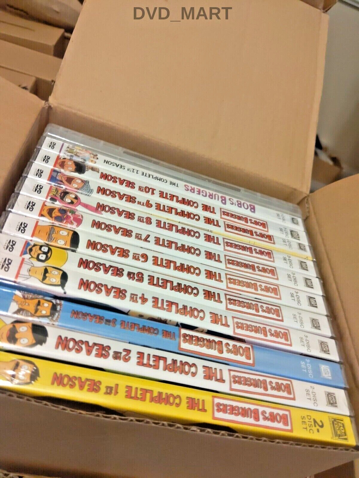 Bob’s Burgers Complete Series DVD Bundle Set Seasons 1-13 ~ Brand New