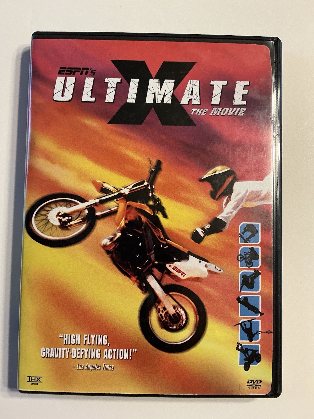 Touchstone ESPN Ultimate X The Movie DVD Bob Burnquist Tony Hawk Bonus Features