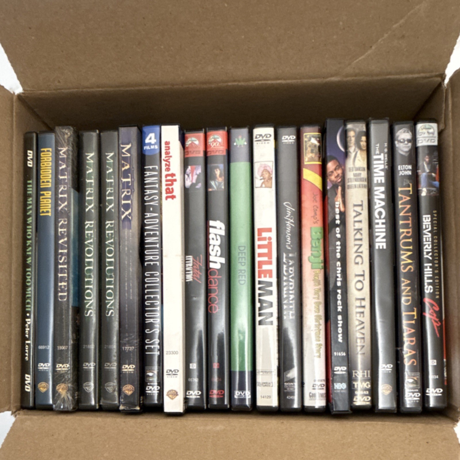 Warner Bros. Matrix 19 DVDs Lot Forbidden Planet Labyrinth Collector’s Edition