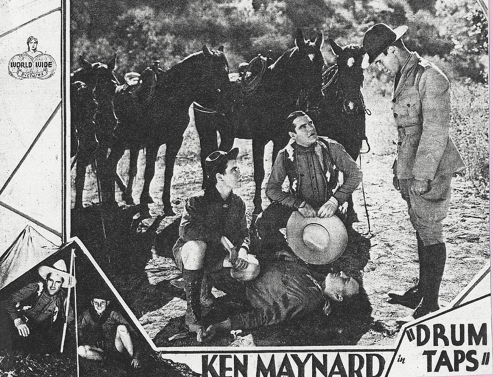 Drum Taps 16mm B&W feature 1933 Kermit Maynard 5.4 imdb E918