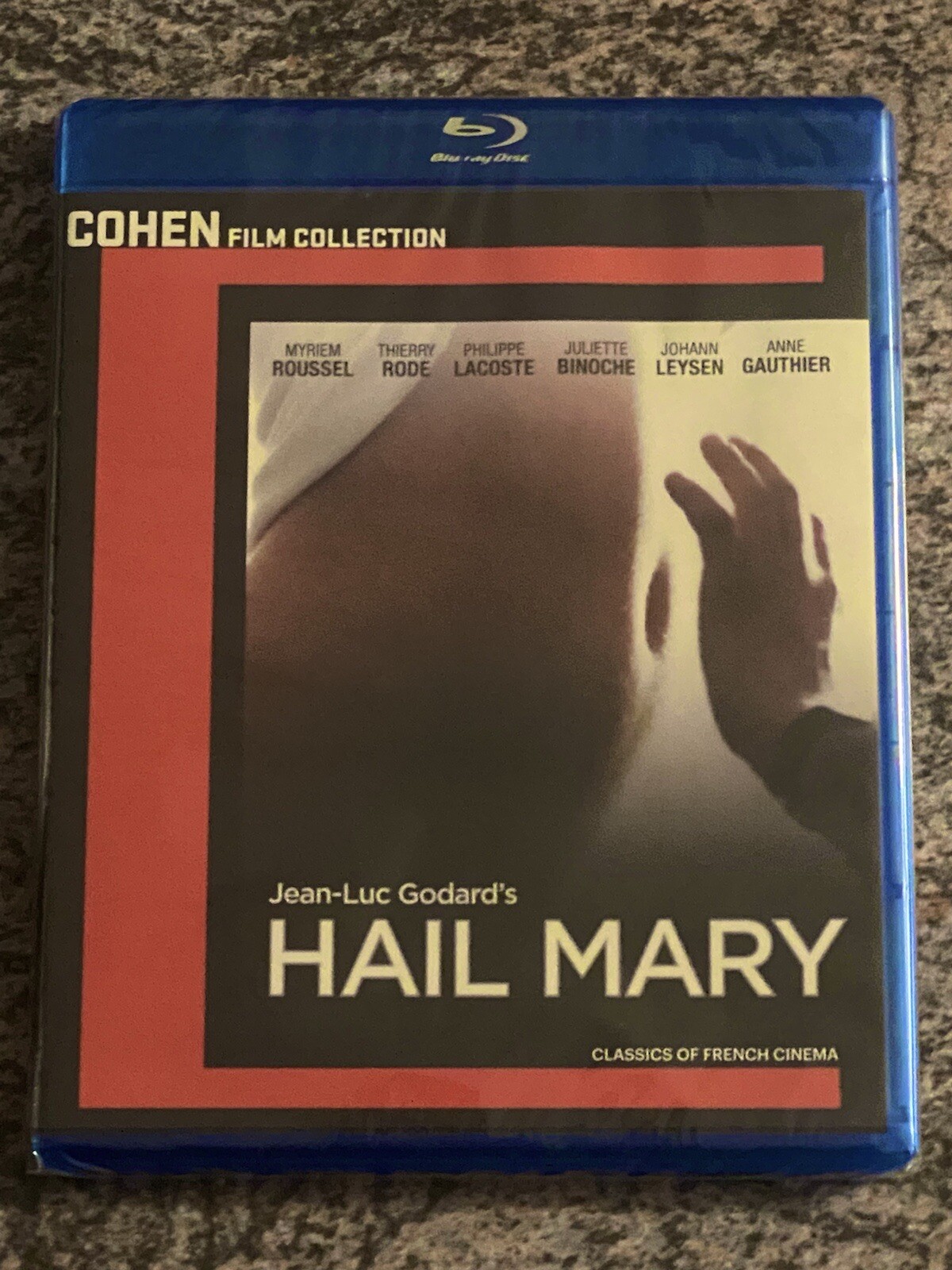 Hail Mary (Blu-ray, Cohen Media Group, 1985 Jean-Luc Godard Film) NEW *RARE OOP*