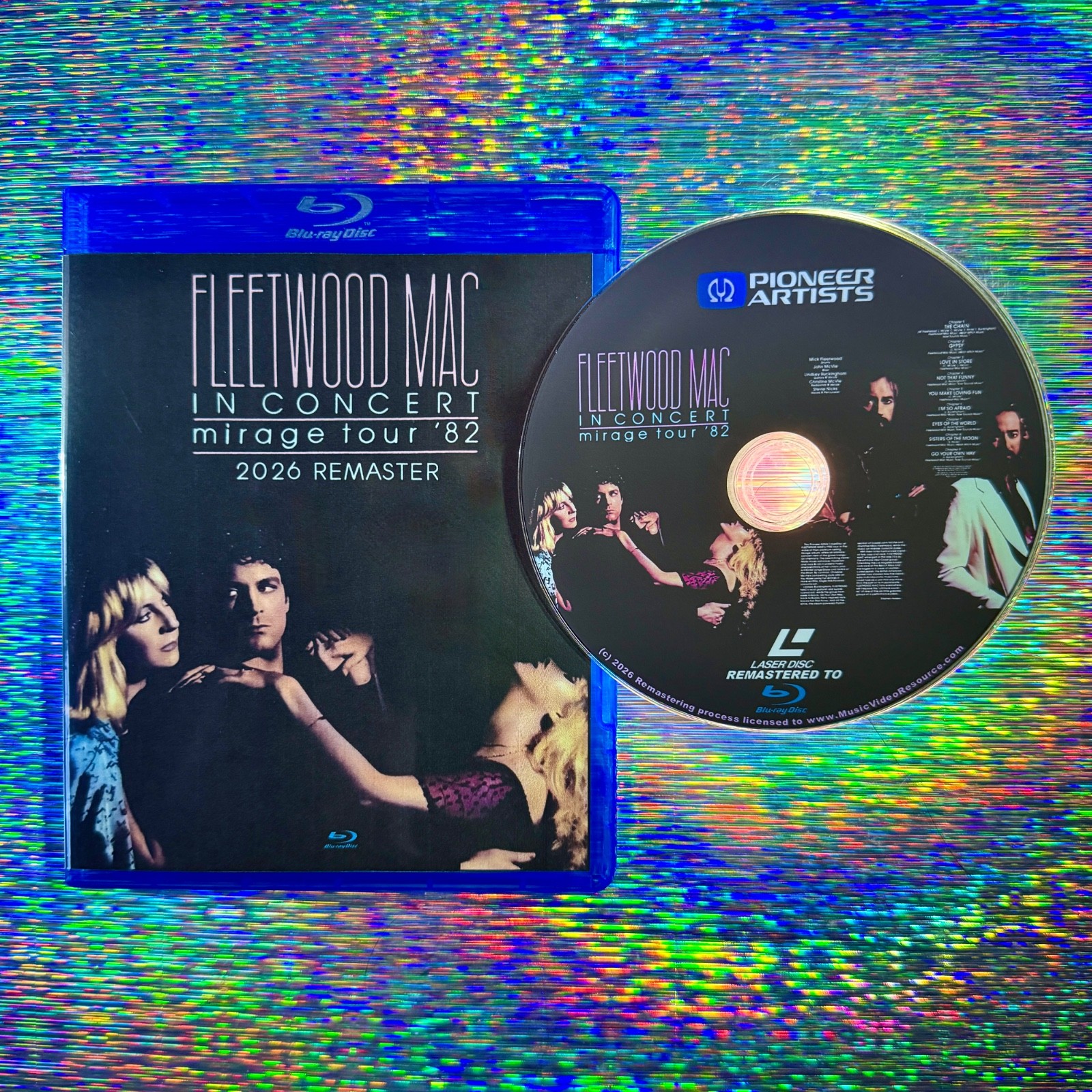 FLEETWOOD MAC LIVE mirage tour 1982 (2026 Remaster to BLU-RAY) STEVIE NICKS NEW