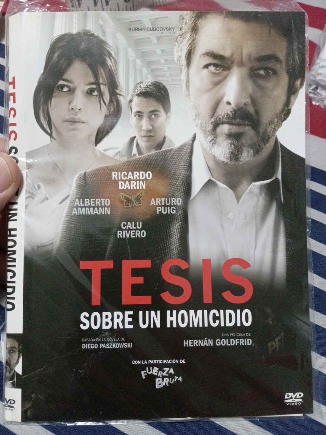 Argentina Dvd Ricardo Darin Tesis Sobre Un Homicidio (DVD) Nueva! Original!