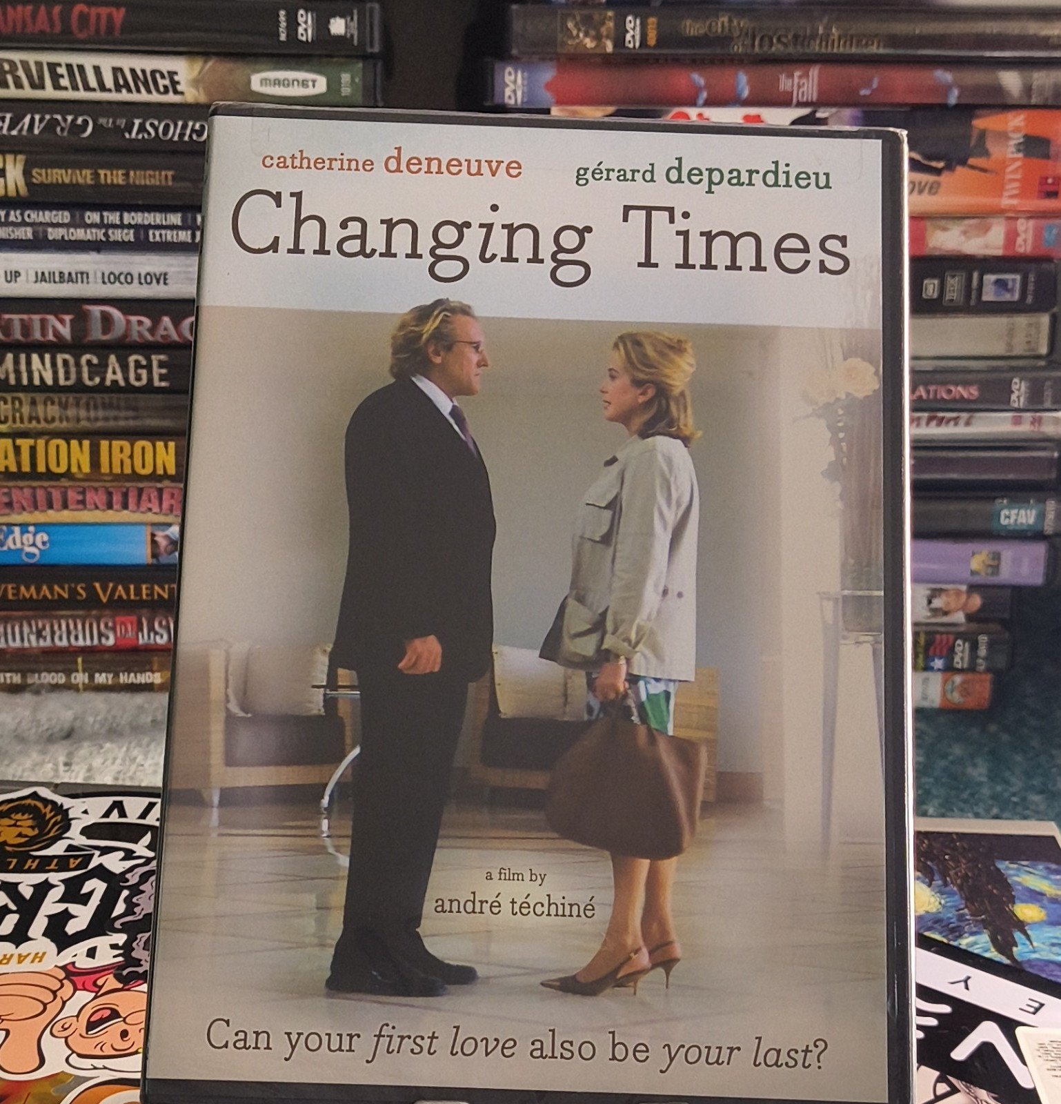 André Téchiné Changing Times DVD, Catherine Deneuve, Gérard Depardieu, Movie