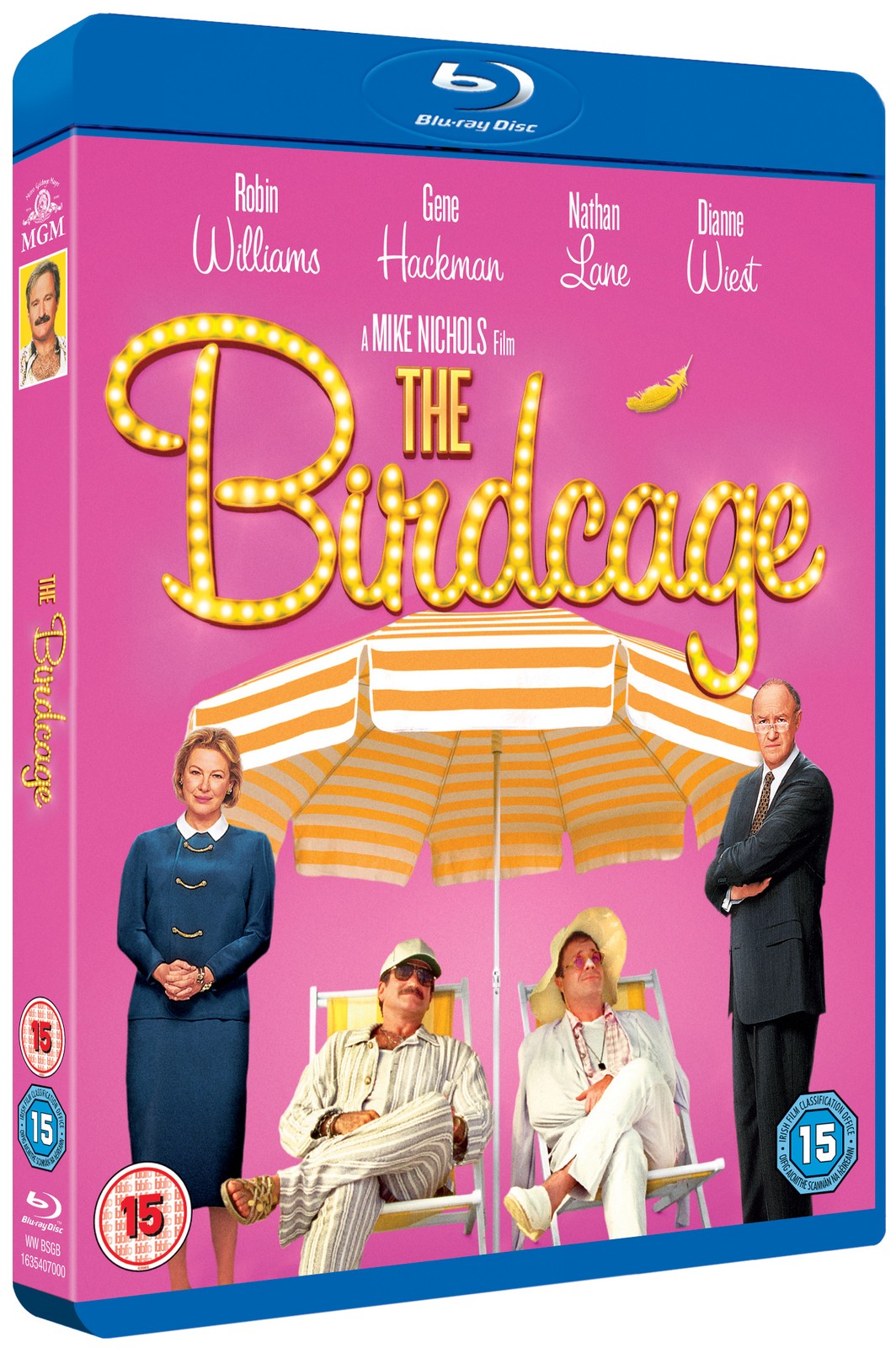 Birdcage, The (Blu-ray) Dan Futterman Dianne Wiest Gene Hackman (UK IMPORT)