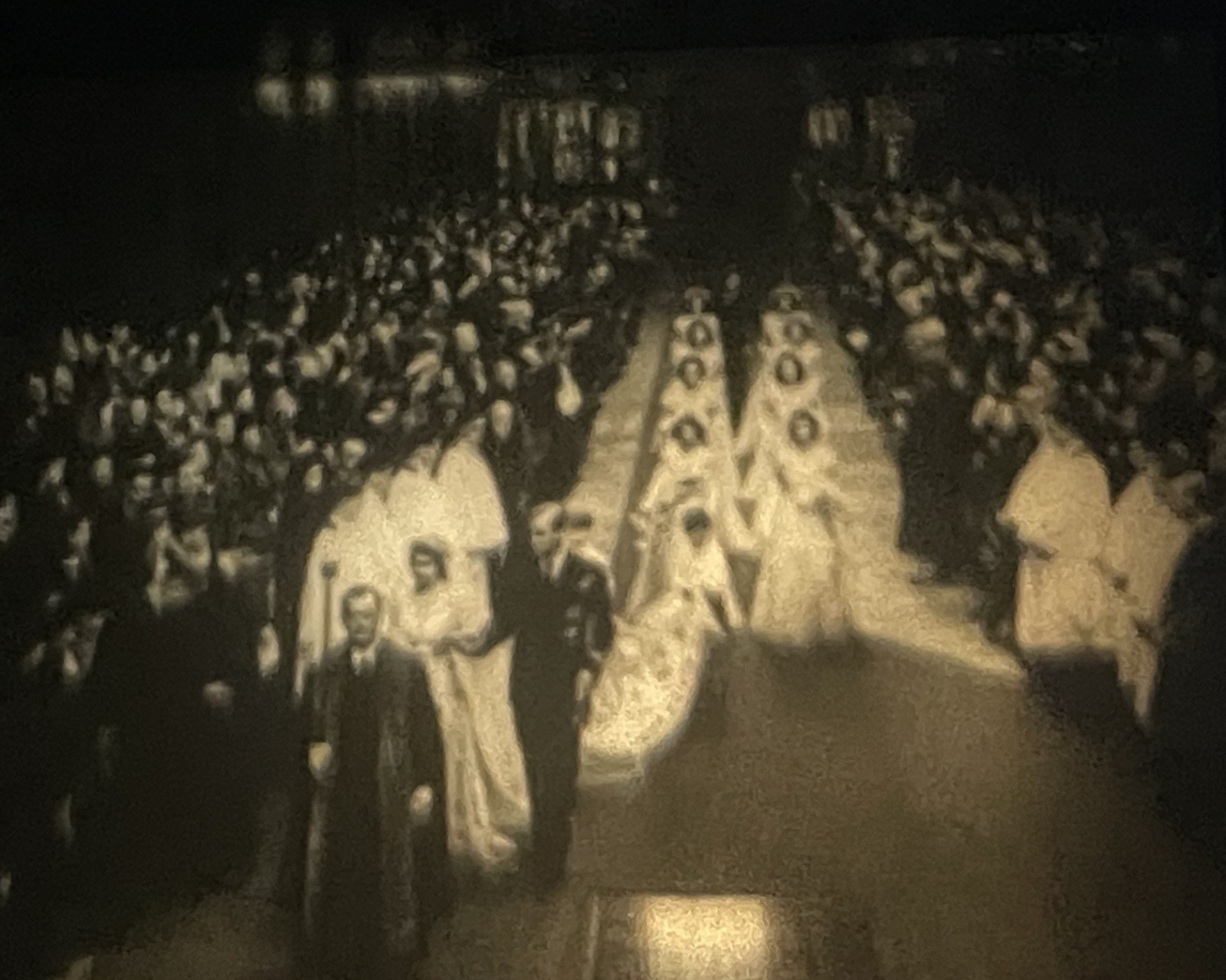16mm B/W Royal Sound Film: ‘Coronation, Trip to SA, Royal Wedding’ (1947)