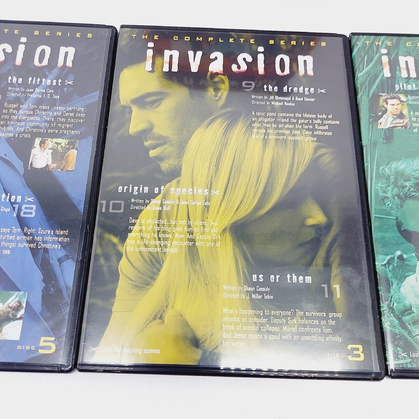 Invasion – The Complete Series – REGION 2 DVD – VERY GOOD – US Seller