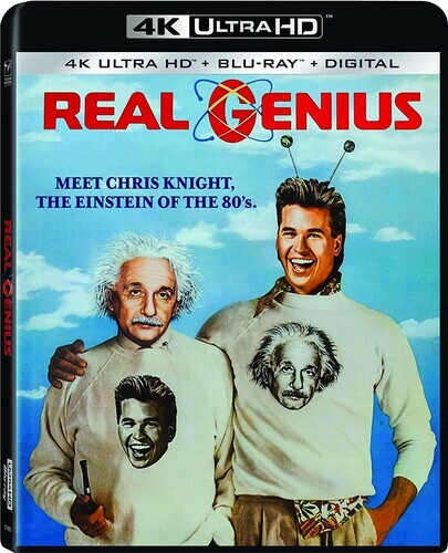Real Genius [New 4K UHD Blu-ray] Ltd Ed, With Blu-Ray, 4K Mastering, Digital C