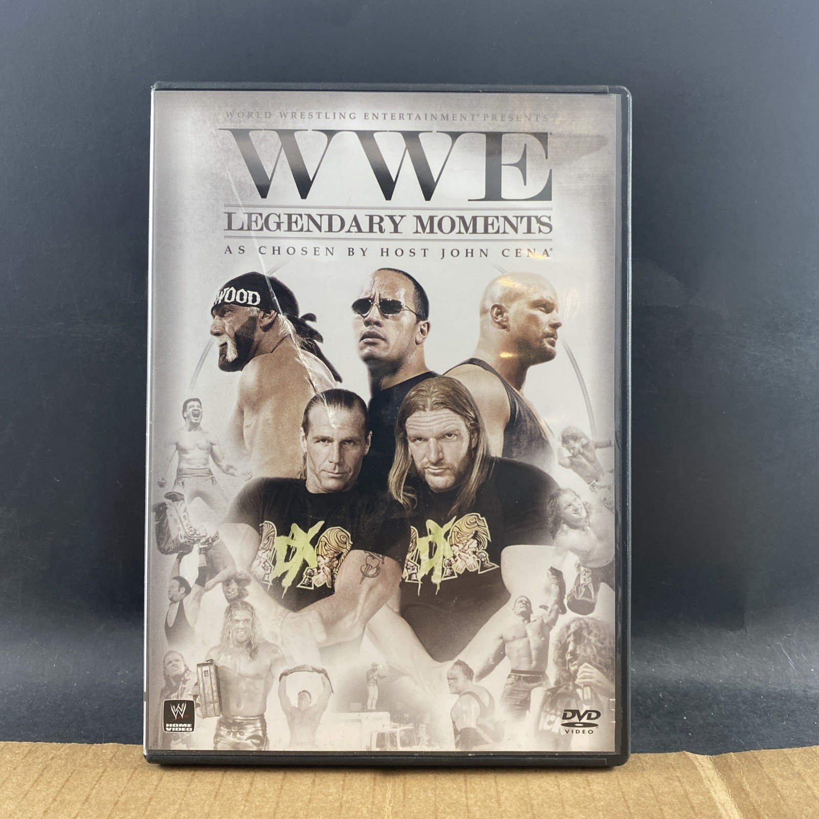 WWE Legendary Moments As Chosen By John Cena DVD, MULTIPLE DVD’S SHIP FREE!