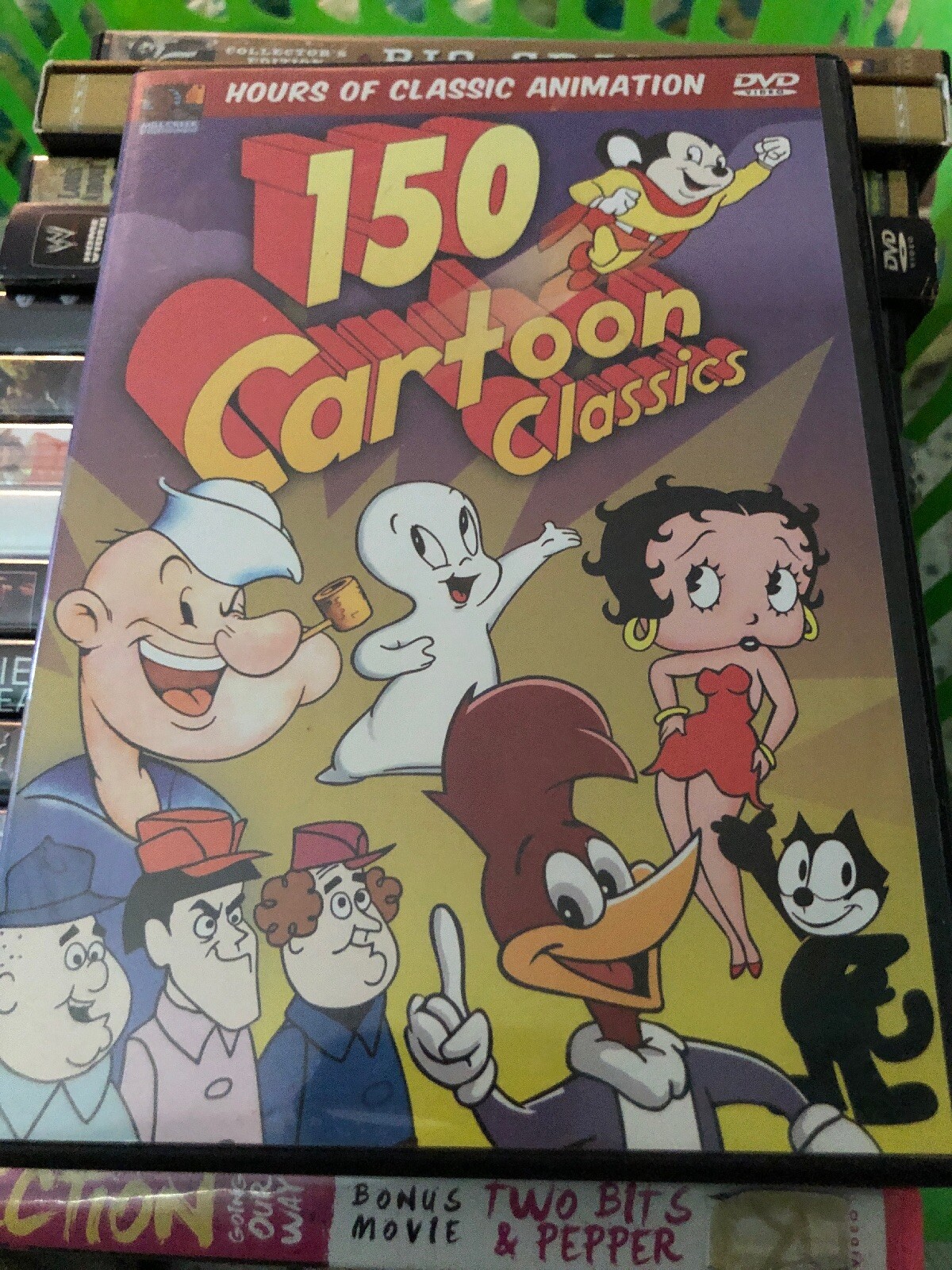 Cartoon Classics (DVD, 2006, 2Disc Set,( Missing Disc 2) See Pic 2-3