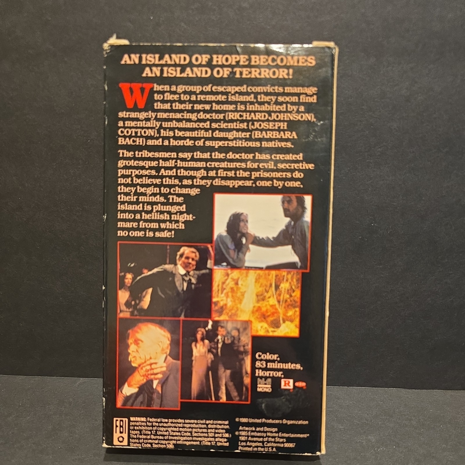 Screamers VHS Horror Movie Old Reel Entertainment Rental Video Tape Read #63