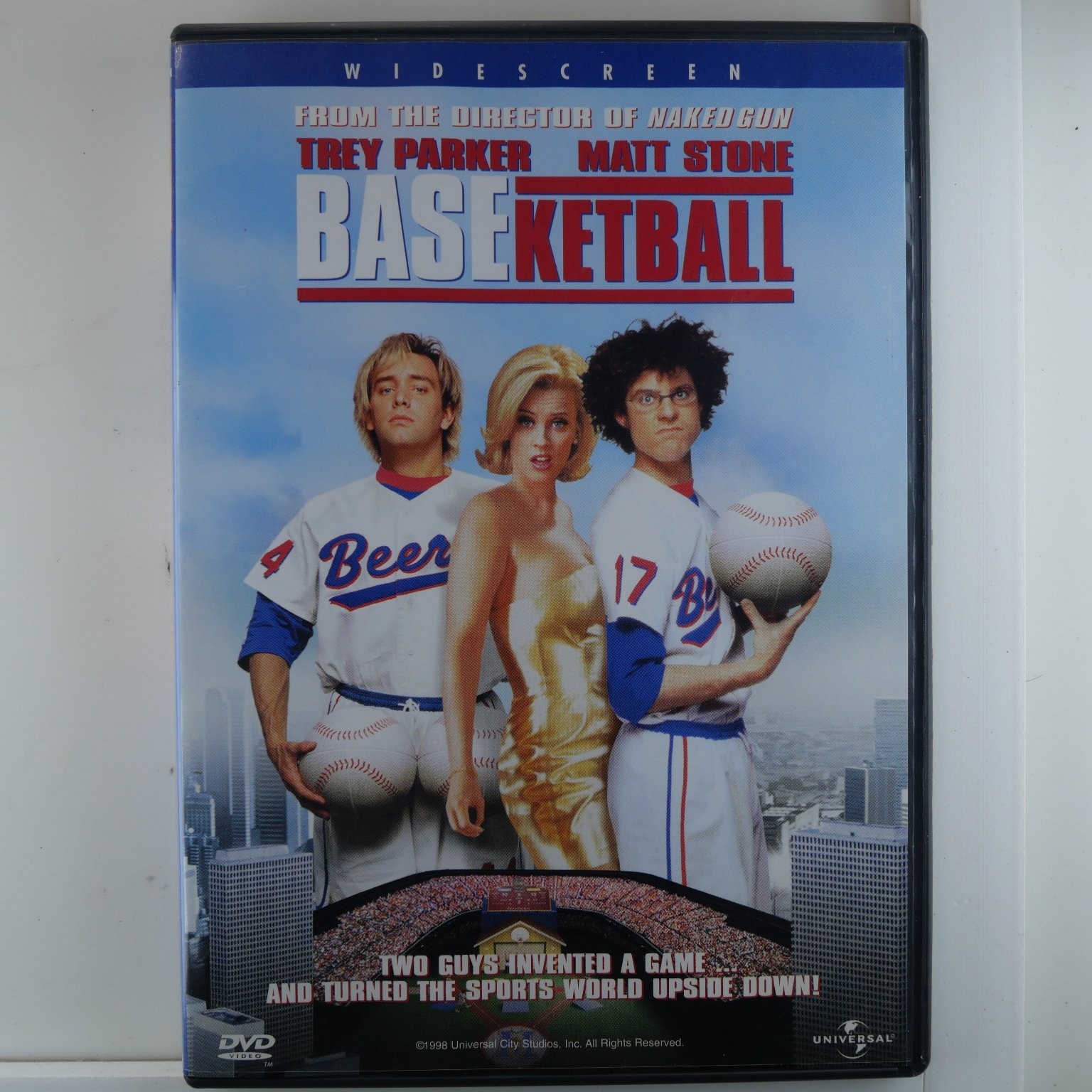 BASEketball DVD 1998 Widescreen Trey Parker Matt Stone David Zucker Comedy