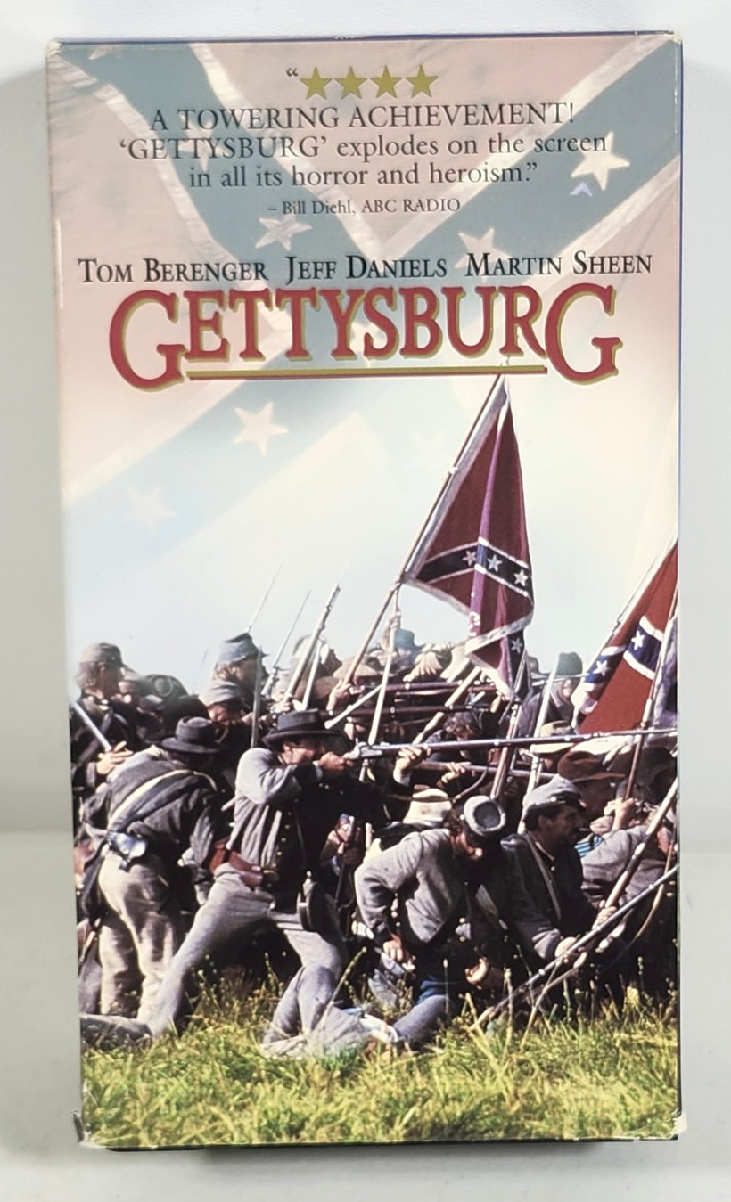 Gettysburg VHS Movie 1994