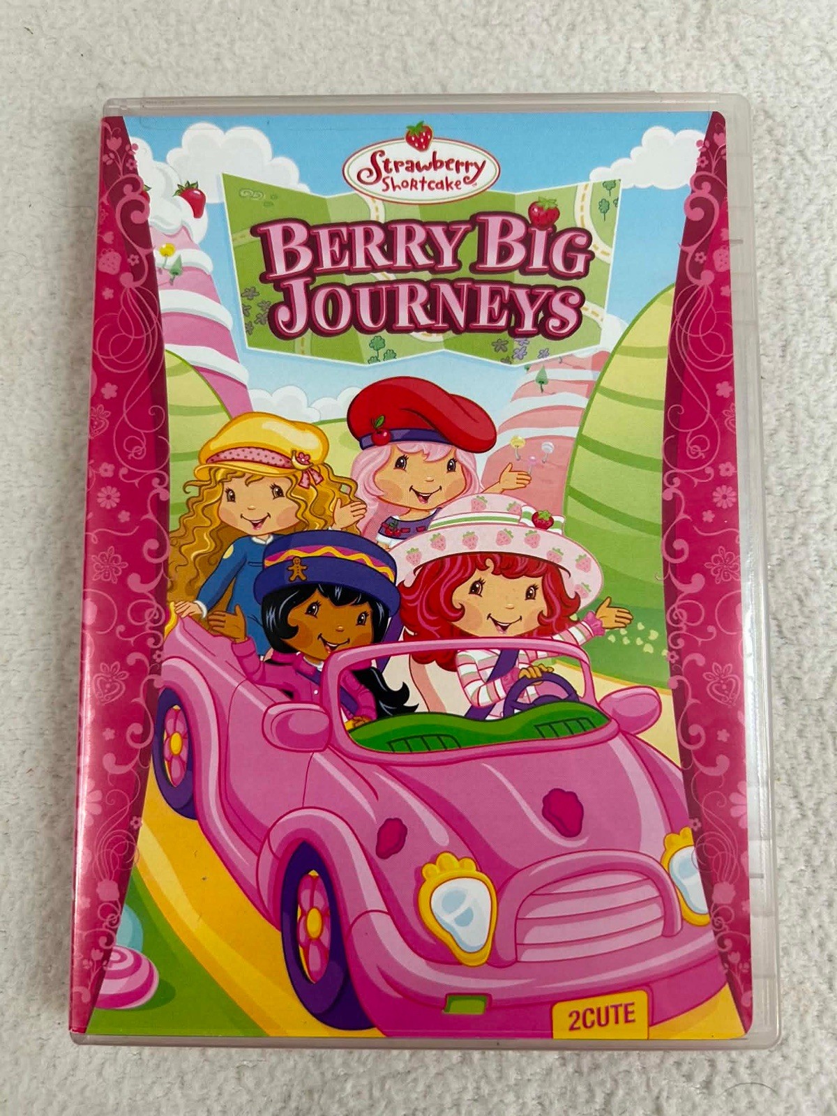 Strawberry Shortcake DVD Lot of 4 Berry Fairy Tales Merry Christmas Journeys