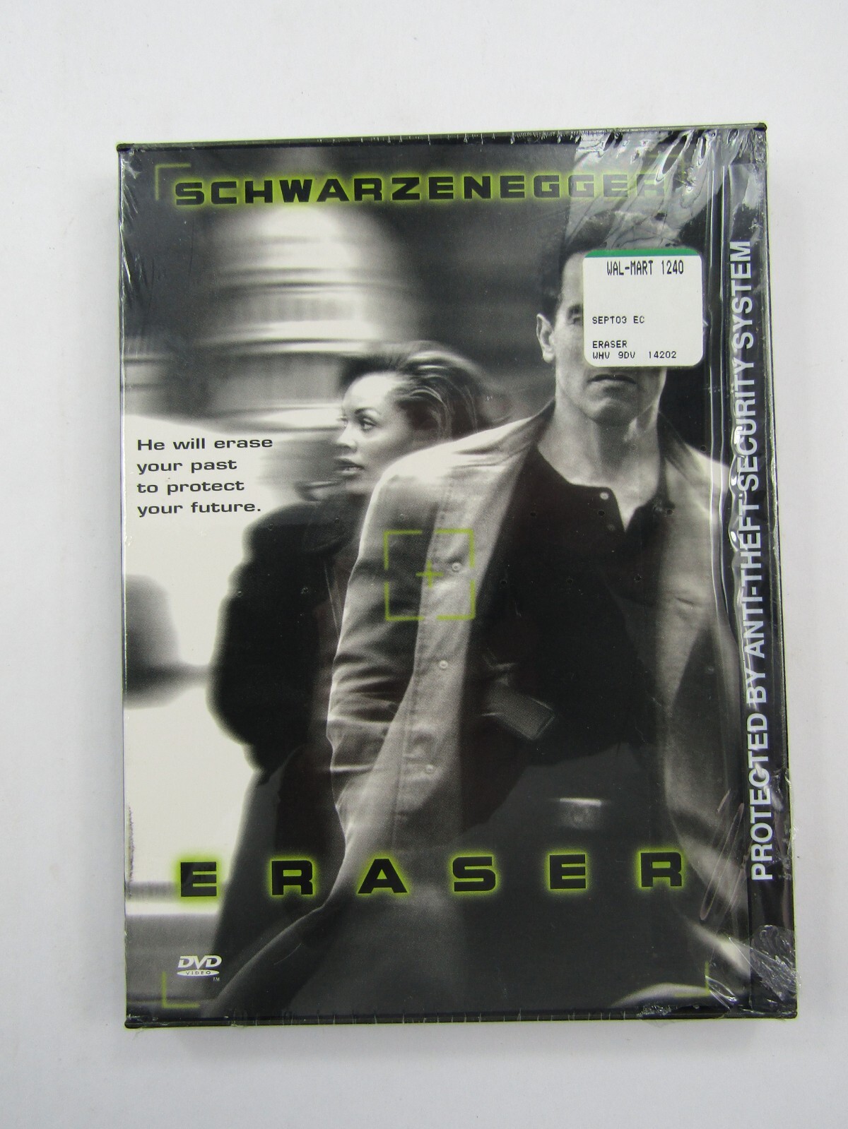 Eraser DVD Arnold Schwarzenegger Action Special Features WB New