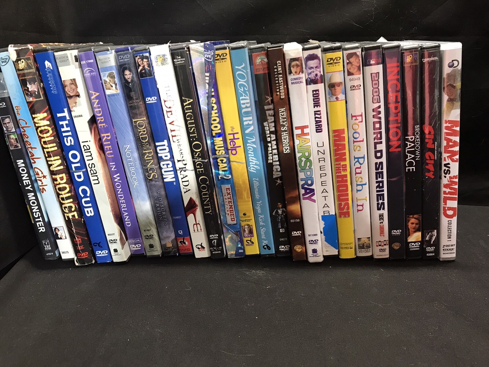 LOT OF 25 DVD ASSORTED MOVIES and Tv Shows! RANDOM MIXED LOT PG-R Used