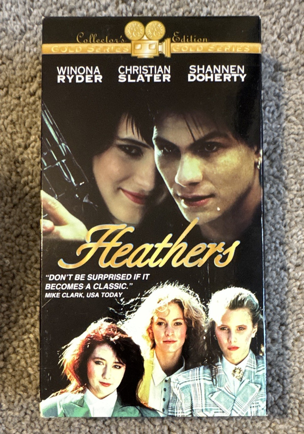 Heathers VHS Collector’s Edition Gold Collection Anchor Bay Winona Ryder (1994)