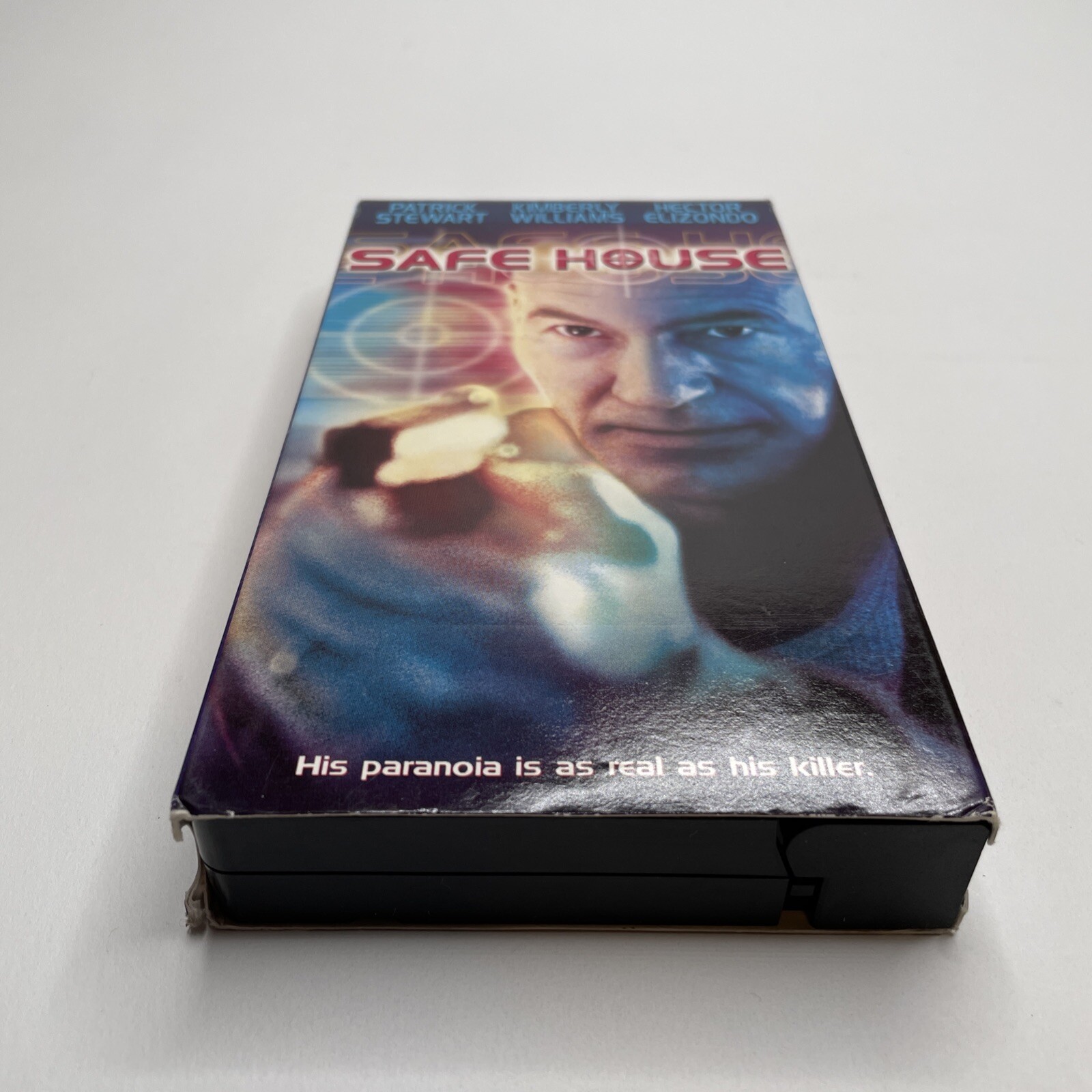 Safe House (VHS) Patrick Stewart Showtime Thriller Movie