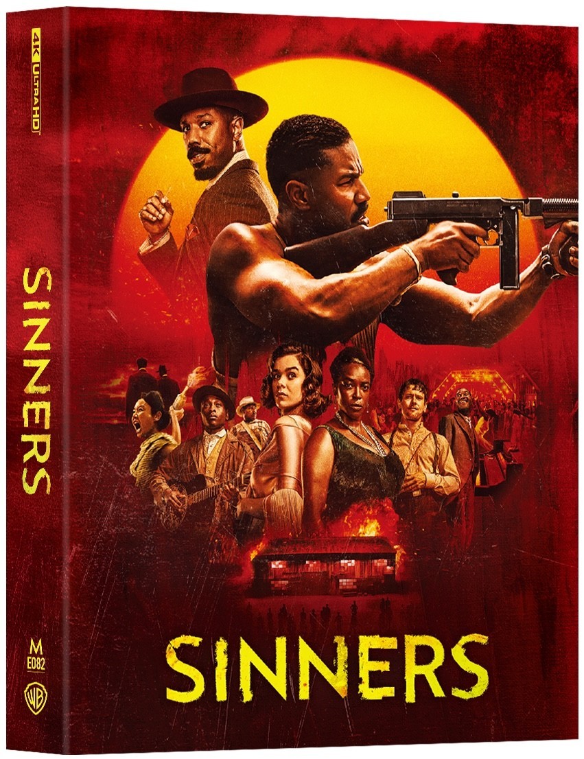Sinners 4K Double Lenticular A SteelBook UHD Blu-ray [2025] MANTA LAB ShpNextDay