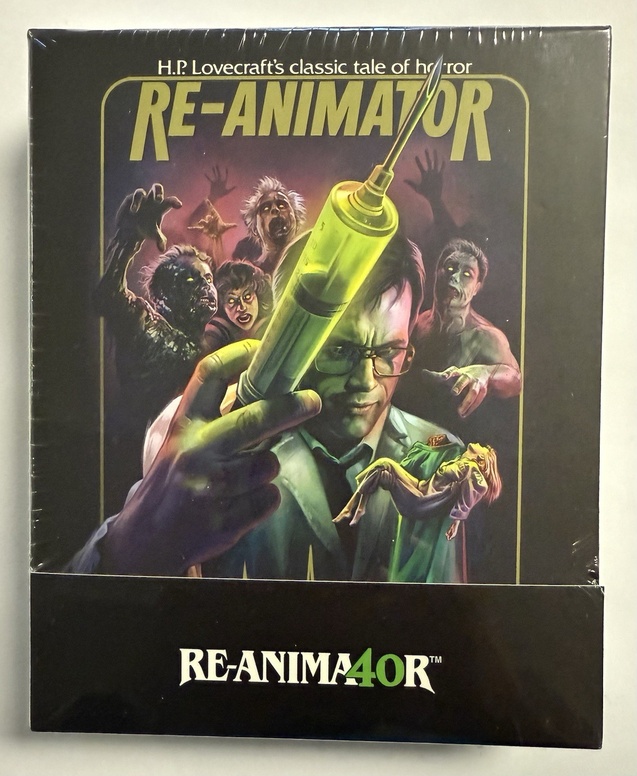 Re-Animator (Deluxe Edition Box Set) (4K Ultra HD, 1985) 1 Movie, 2 Cuts