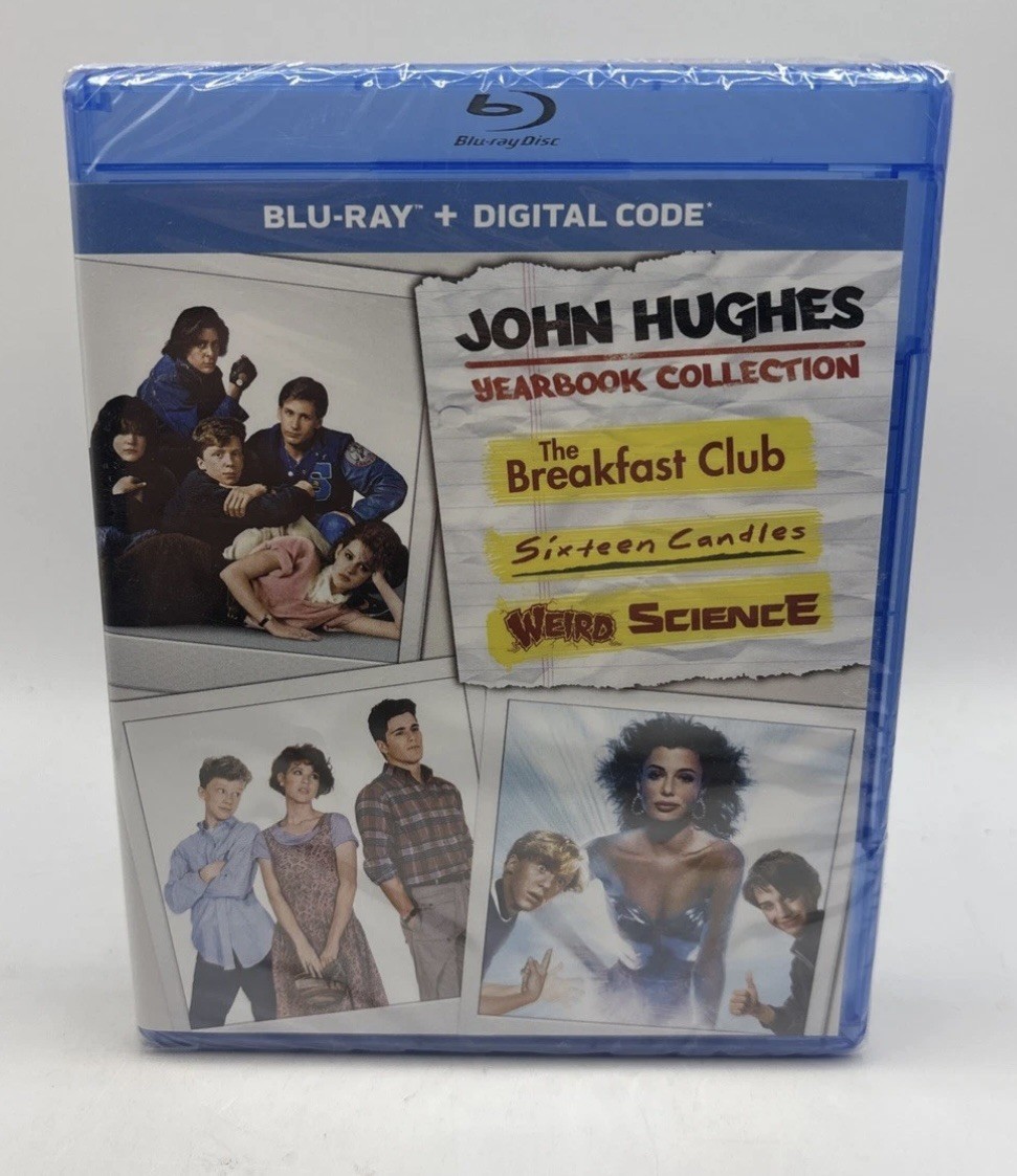 John Hughes Yearbook Collection Blu-ray + Digital Code NEW Factory Sealed