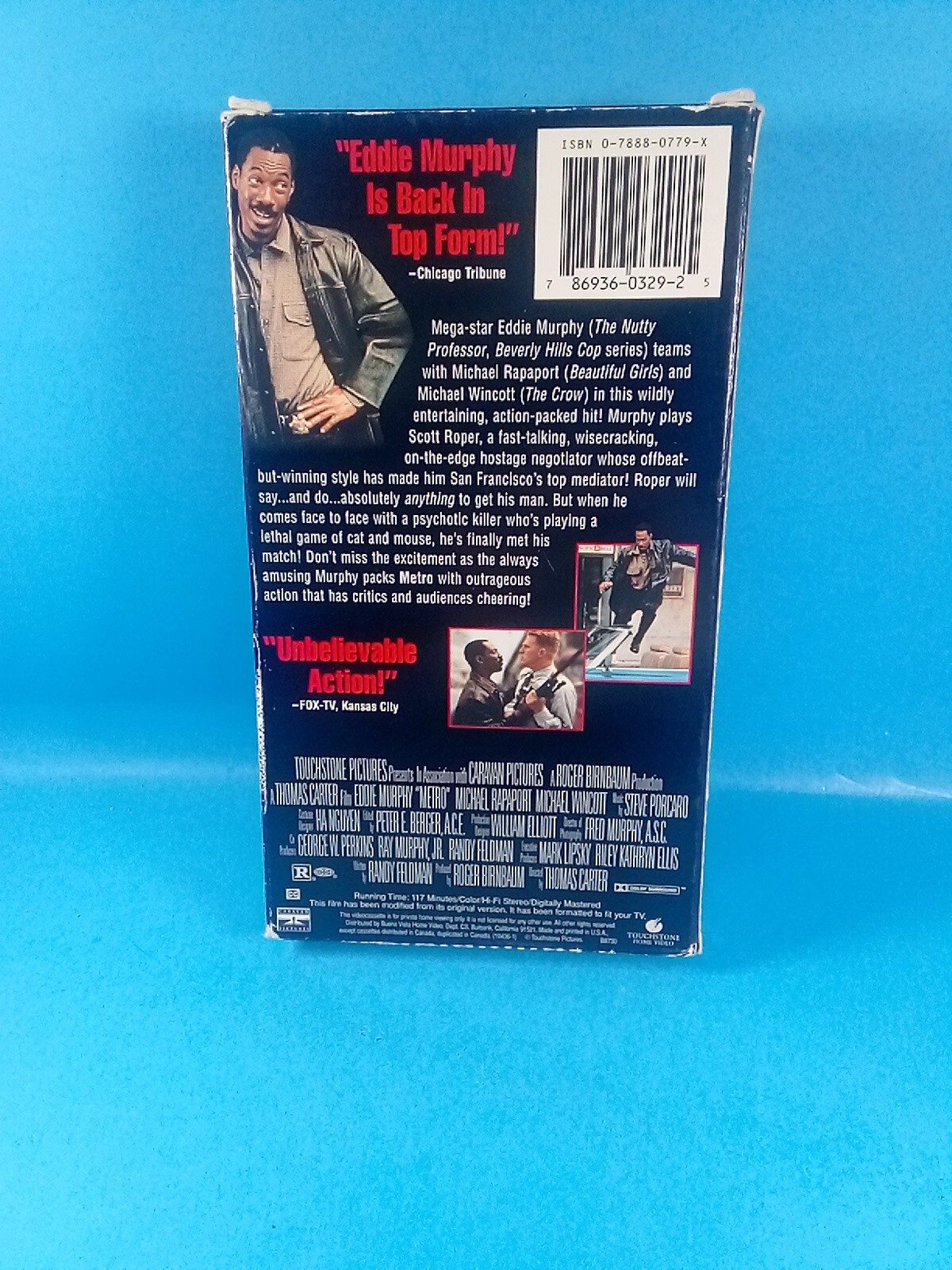 Metro (VHS 1997) Eddie Murphy, Michael Rapaport, Kim Miyori, Hostage Negotiator