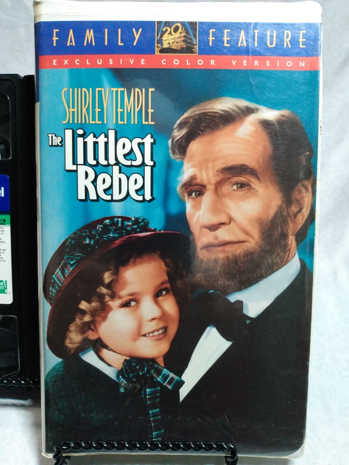 The Littlest Rebel (1935) Colorized Version VHS Tape Shirley Temple