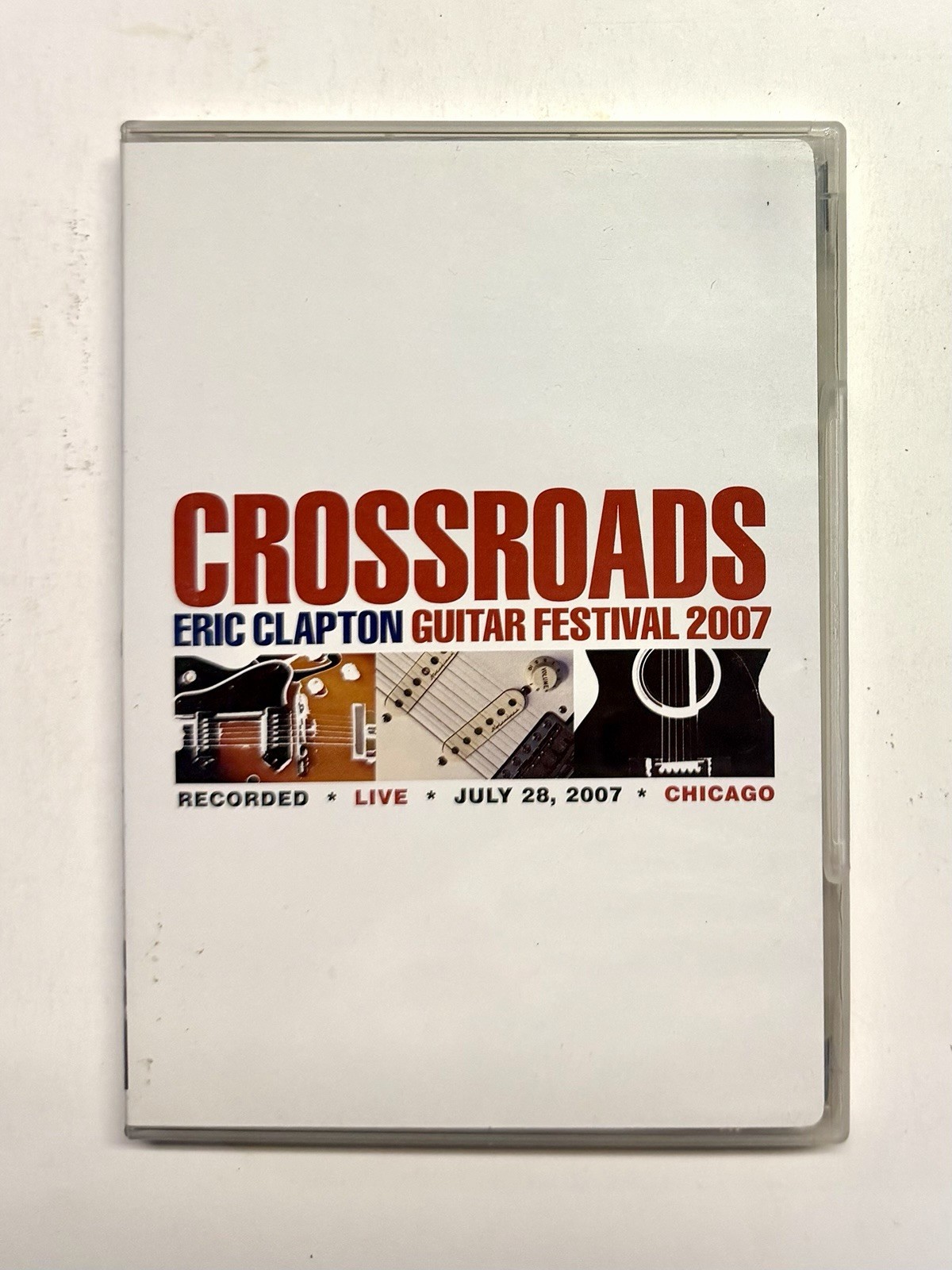 Eric Clapton – Crossroads Guitar Festival 2007 (DVD, 2010, 2-Disc Set)