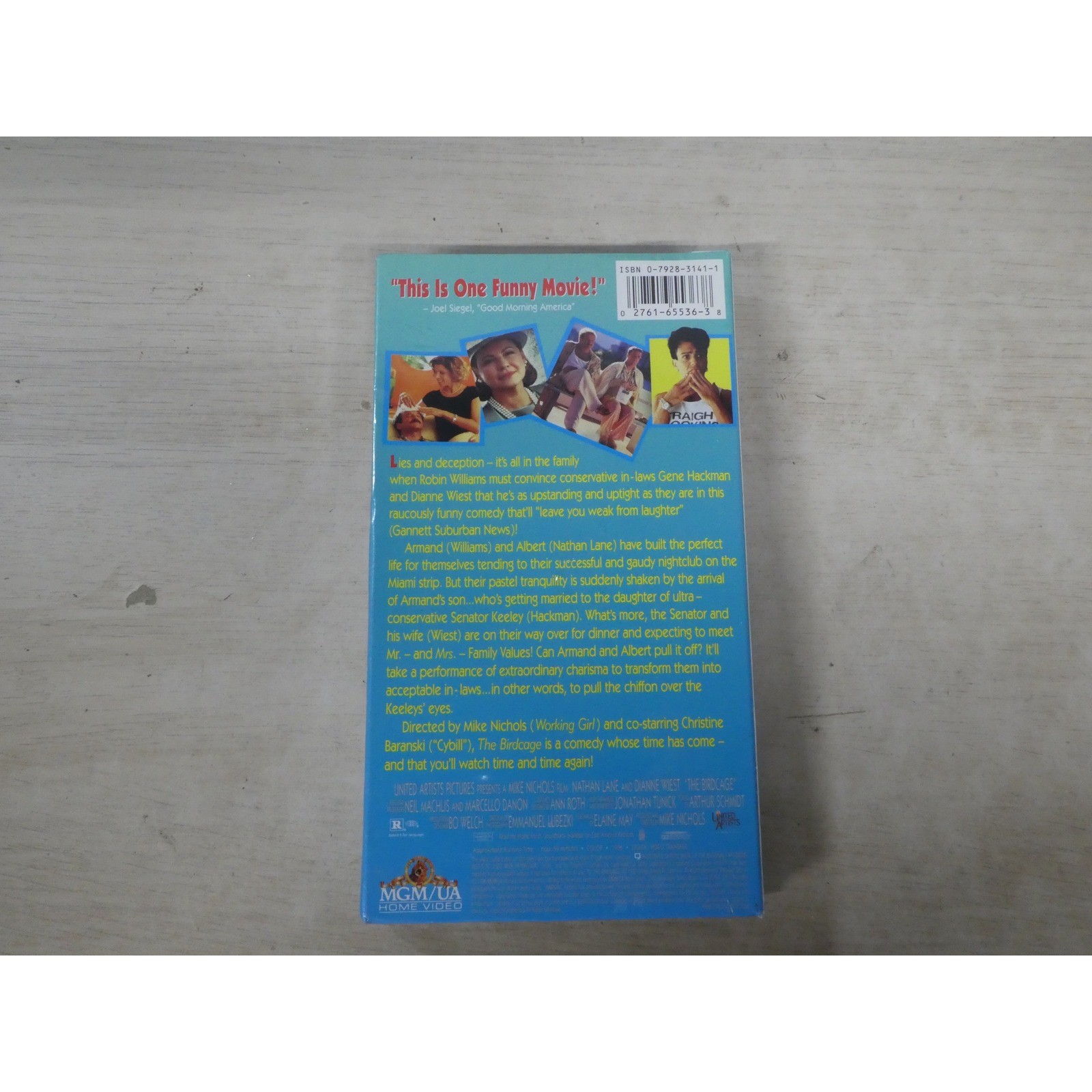 The Birdcage VHS Robin Williams Nathan Lane 1996 Comedy Movie MGM Sealed NEW